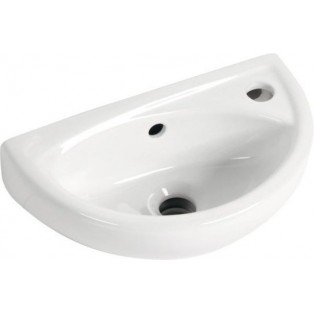 OVAL keramické umývadlo 39x23cm